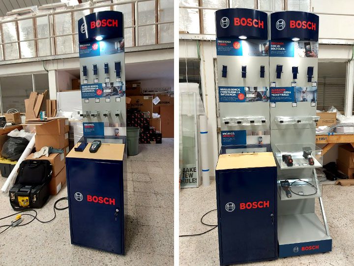 Bosch - Exhibidores para ferreteras